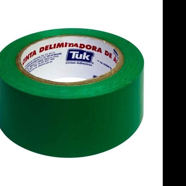 CINTA ADH. PEMP. 48X50M. VERDE 184 TUK E.6 C.36